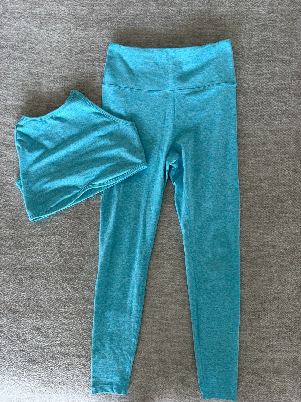 Women’s  Aqua Bule Pilates Set - Year of Ours | M